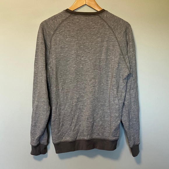Orlebar Brown Gray Crew Neck Men's Sweater - Picture 5 of 5